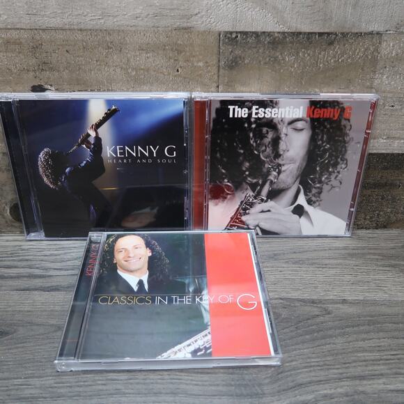 Kenny G CD Lot Auld Lang Syne Miracles Wishes Faith Paradise Heart And Soul - Picture 5 of 5